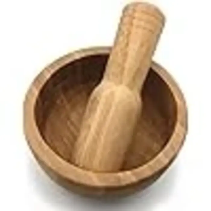 Wooden Mortar - Small